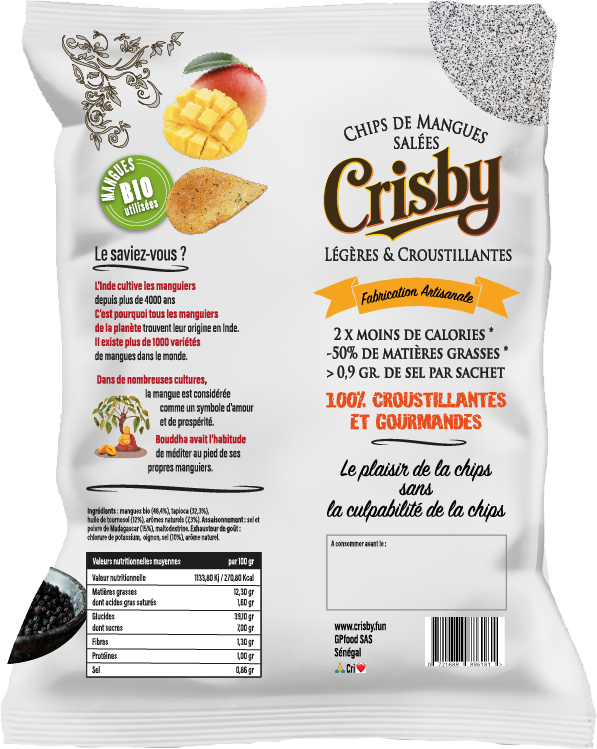 Paquet Sel & Poivre de Madagascar verso